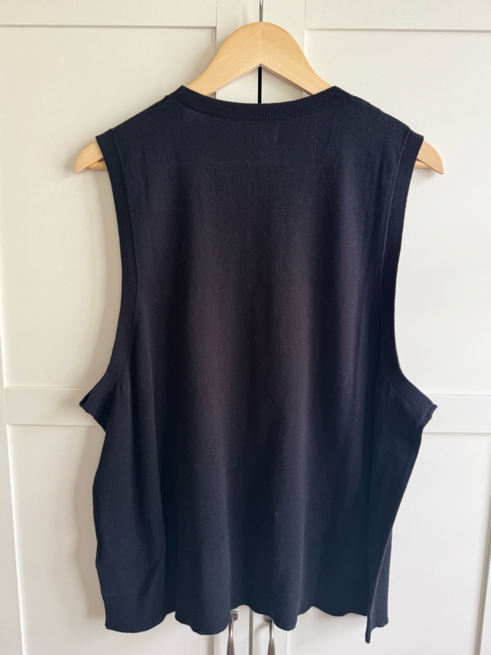 J. Crew Factory Women’s Classic Sweater Shell - Black 3X - Picture 3 of 4